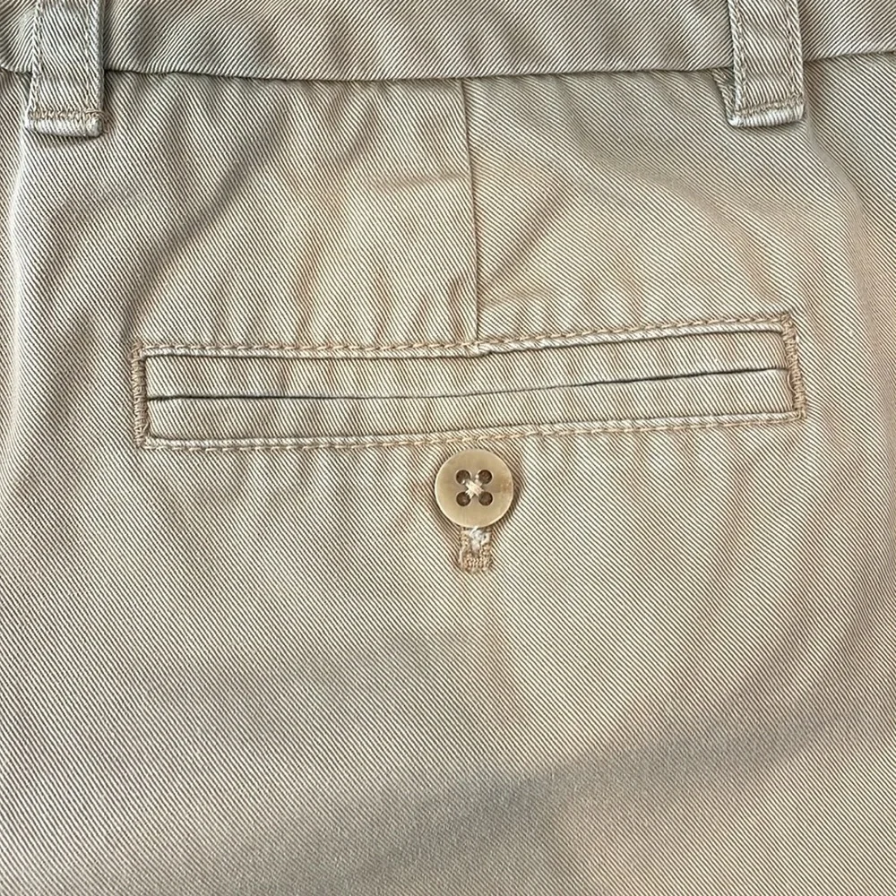 J. Crew Women’s Broken-In Tan Chino Shorts (100% cotton)